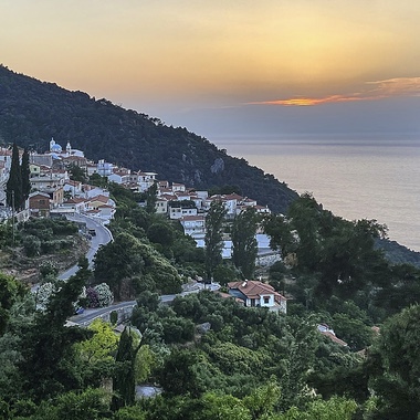 Wonderful landscapes directly next to our holiday home in Samos